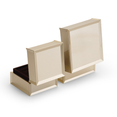 FANXI Luxury Gold Jewellery Boxes For Ring Bangle Bracelet Watch Necklace Packaging Custom Logo Spray Paint Jewelry Box