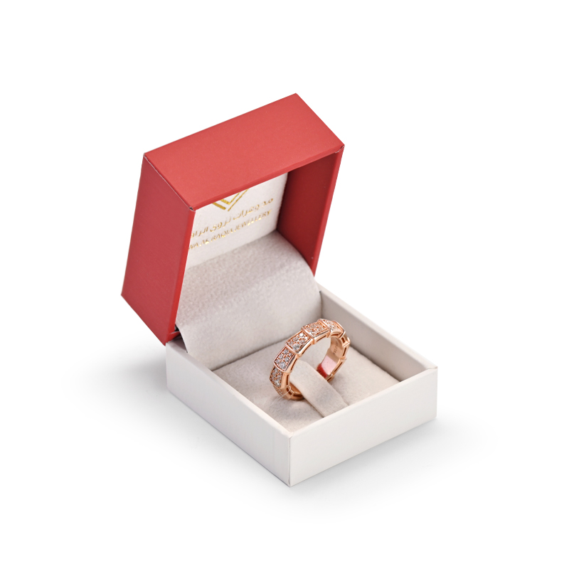 FANXI New Custom Luxury Jewellery Packaging Box Ring Earring Necklace Colorful Leatherette Paper Jewelry Packing Gift Boxes