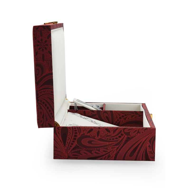 New Arrival Chinese Style Customize Color And Insert Jewelry Case For Necklace Pendant Ring
