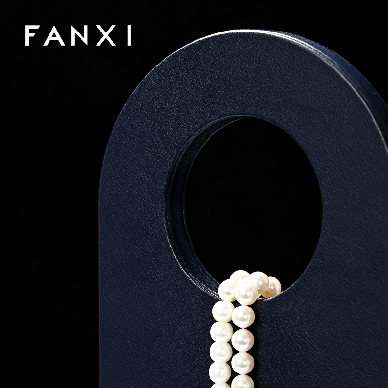 FANXI New arrival design earring necklace jewelry display rack magnetic jewellery stand display set for jewelry store