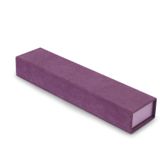 Fanxi Exquisite Purple Velvet Cardboard Jewelry box Jewelry Display Box Jewelry Storage box