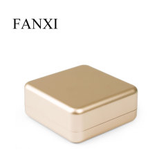 Fanxi High Quality Champagne Bracelet Gift Rubber Print Box Jewelry Wholesale Led Jewellery Box