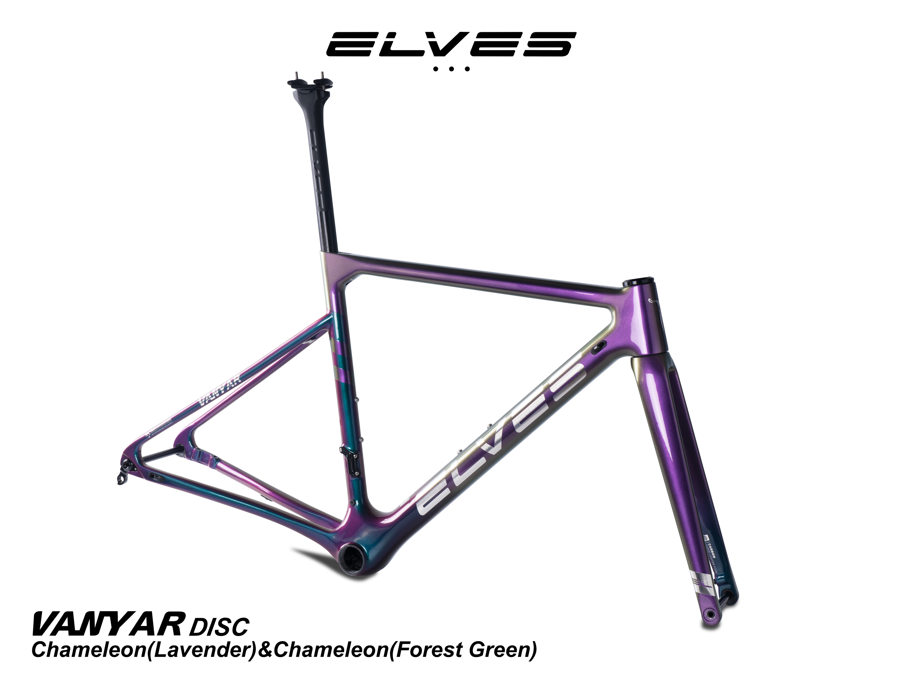 2022 NEW ELVES VANYAR DISC the Lightweight 760g road bike