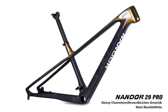 ELVES Nandor Pro 29er XC MTB Hardtail Carbon Frame