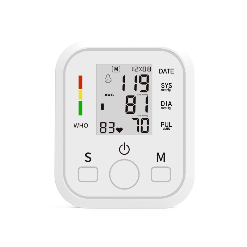 BP Machine Digital Blood Pressure Monitors Tensiometer Electric Portable Pretion Meter Sphygmomanometer Blood Pressure Machine