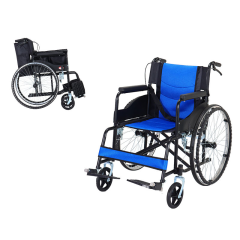 Hot Sales Cheap Price Foldable Lightweight Portable For Disabled Travel Ultra Light Manual Assisted Wheelchair