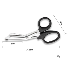 Medical Bandage Scissors,trauma shears-Black Titanium Flouride Coated -Supreme Grade