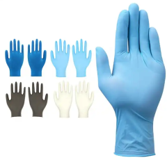 Medical supplies working glove disposable medical grade nitrile gloves hospital gloves