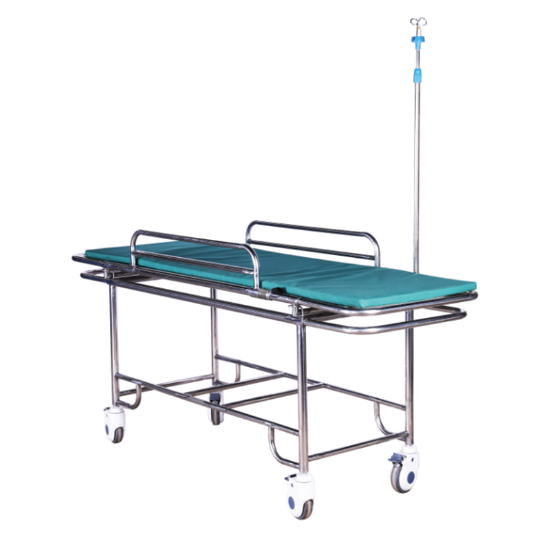 Stainless steel Ambulance Emergency Stretcher cart patient Transport Trolley for hospital