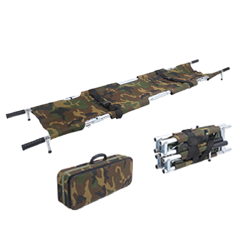 Factory Direct Medical Four Folding Emergency Rescue Aluminum Alloy Stretcher With Low Price
