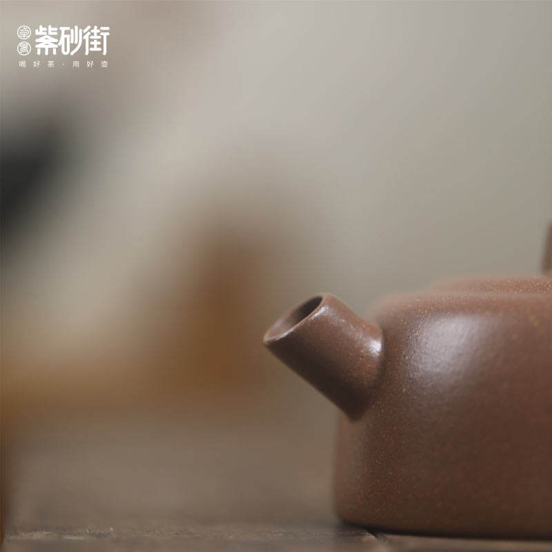 Purple clay teapot Yixing handmade teapot tea making household small capacity kung fu tea set green and gray section really