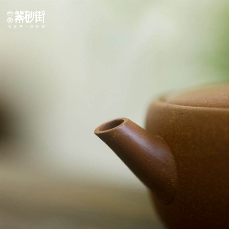 Zhuoyi purple clay teapot Yixing handmade teapot tea making household small capacity kung fu tea set Old segment mud Xiaoyao