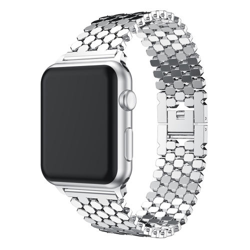 Monaco Bangle-Silver-Apple Watch Band