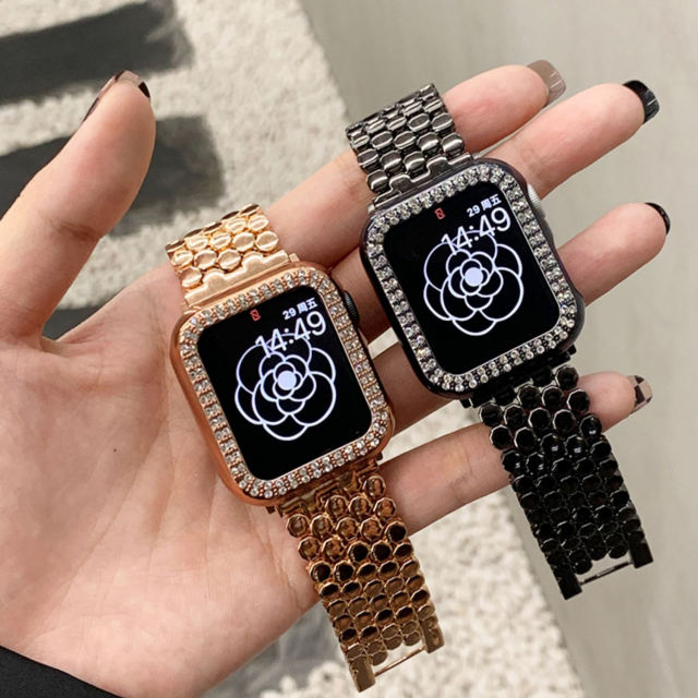 Monaco Bangle-Black-Apple Watch Band
