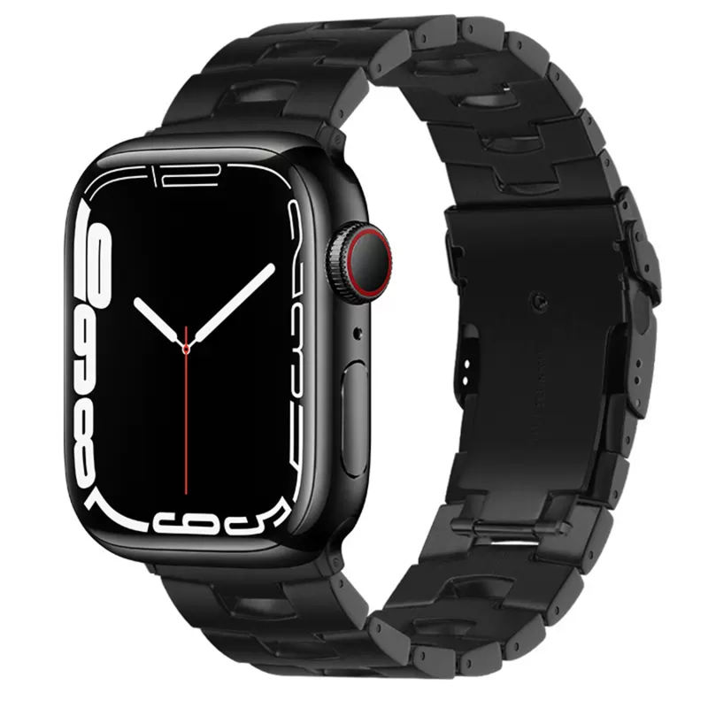 Space Black Stainless Steel Apple Watch Band