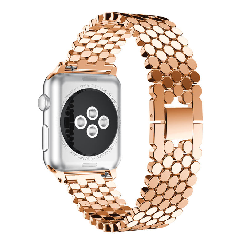 Monaco Bangle-Vintage Rose Gold-Apple Watch Band