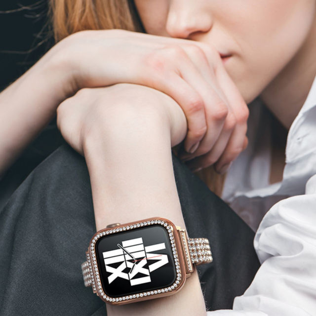 Dubai Bangle-Vintage Rose Gold-Apple Watch Band