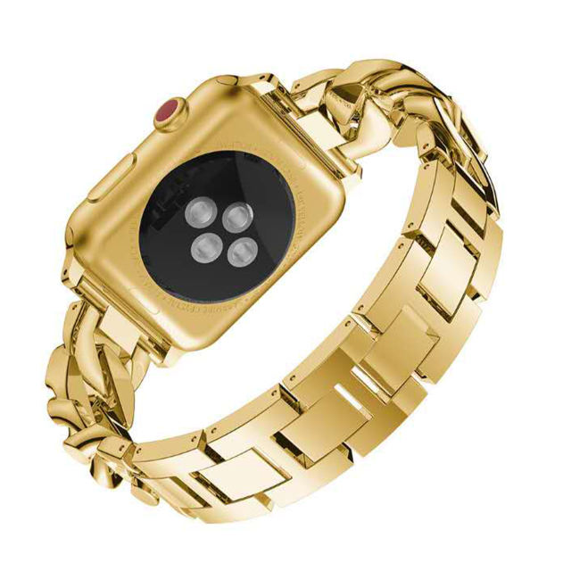 Mykonos Bangle-Gold-Apple Watch Band