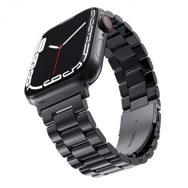 Space Black Stainless Steel Apple Watch Band