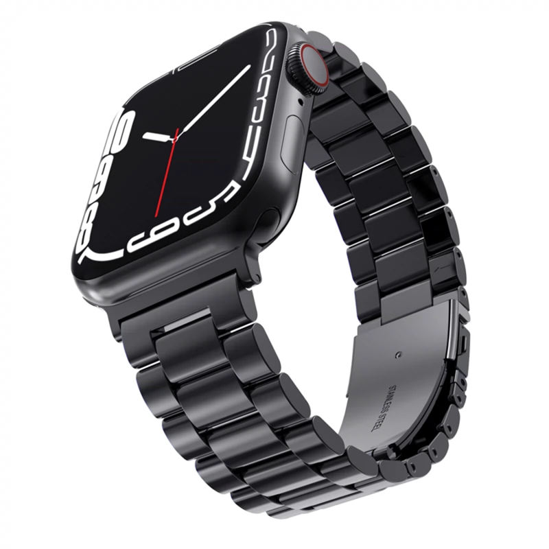 Space Black Stainless Steel Apple Watch Band