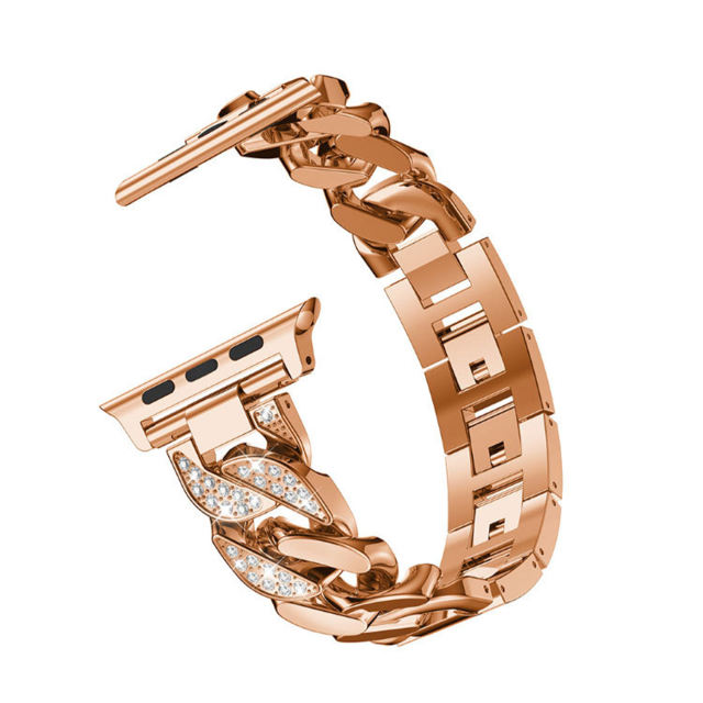 Mykonos Bangle-Vintage Rose Gold-Apple Watch Band