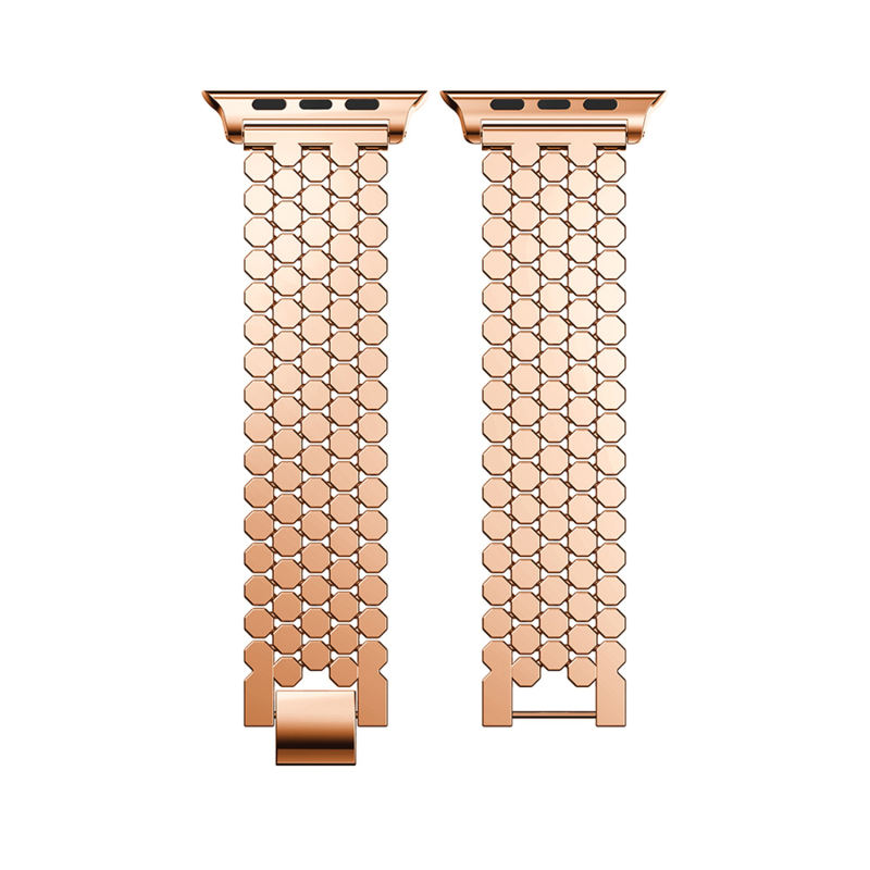 Monaco Bangle-Vintage Rose Gold-Apple Watch Band