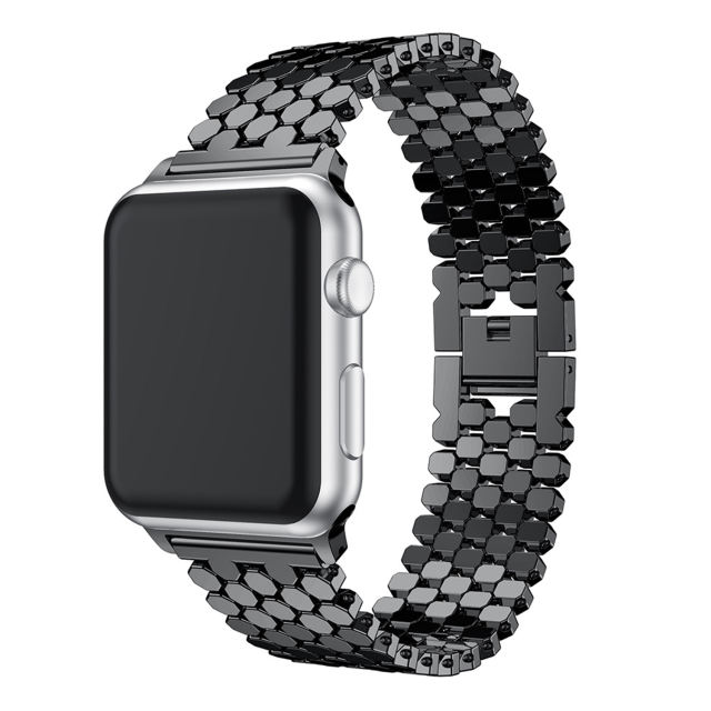 Monaco Bangle-Black-Apple Watch Band