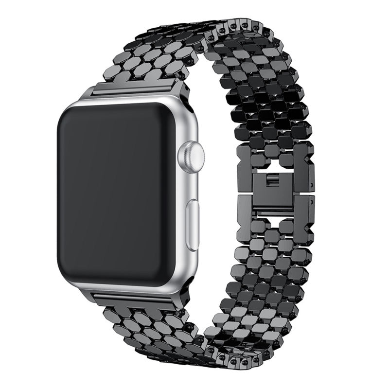Monaco Bangle-Black-Apple Watch Band