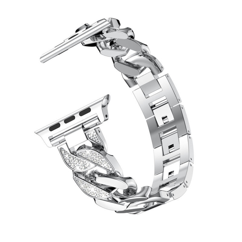 Mykonos Bangle-Silver-Apple Watch Band