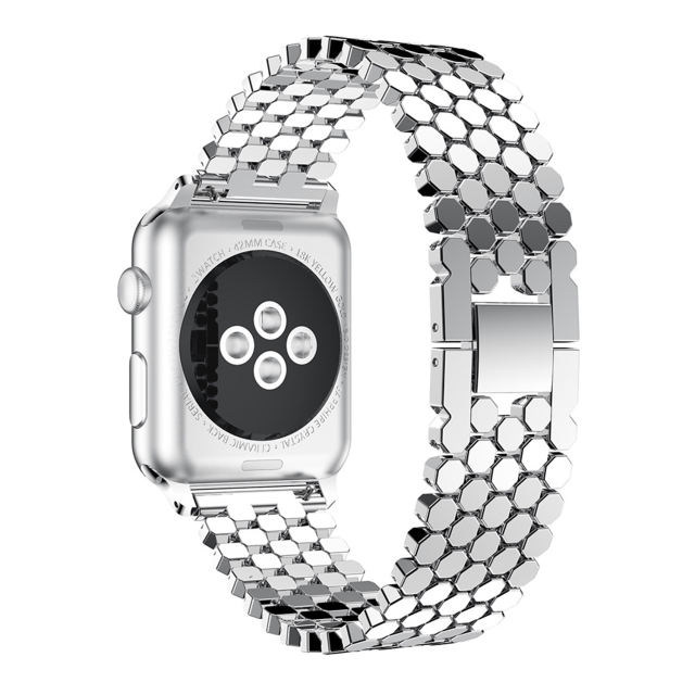 Monaco Bangle-Silver-Apple Watch Band
