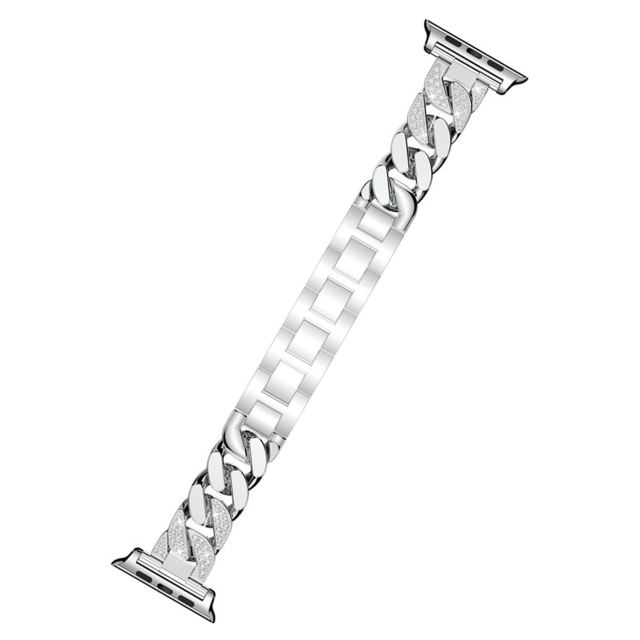 Mykonos Bangle-Silver-Apple Watch Band