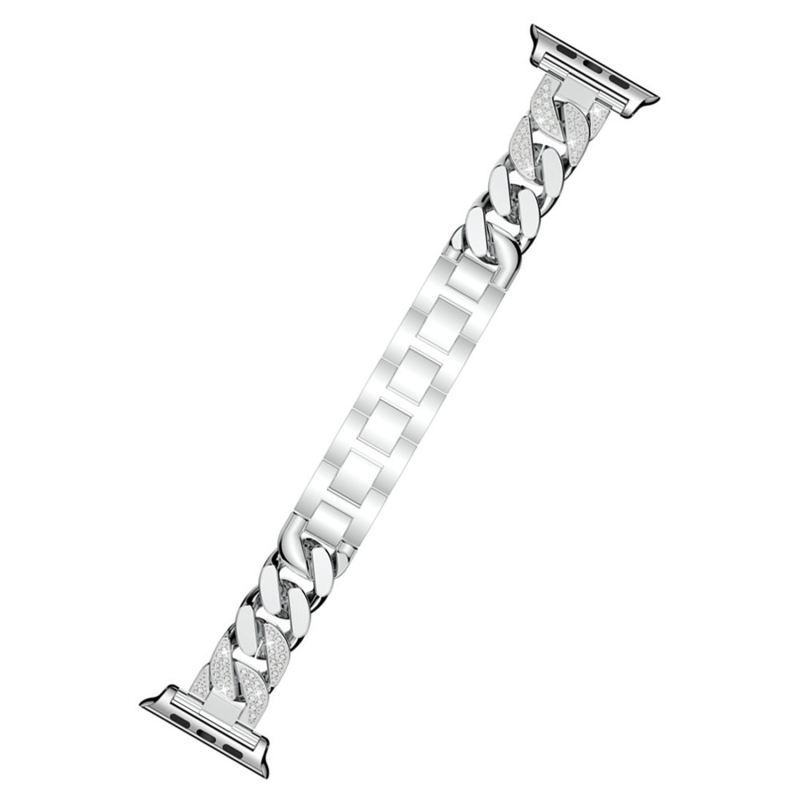 Mykonos Bangle-Silver-Apple Watch Band