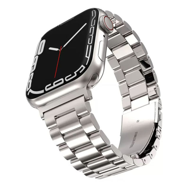 Starlight Stainless Steel Apple Watch Band