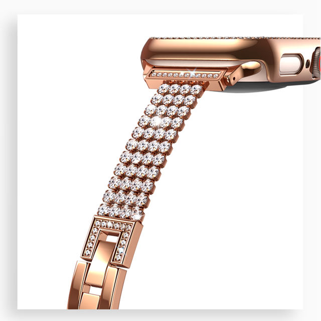 Dubai Bangle-Vintage Rose Gold-Apple Watch Band