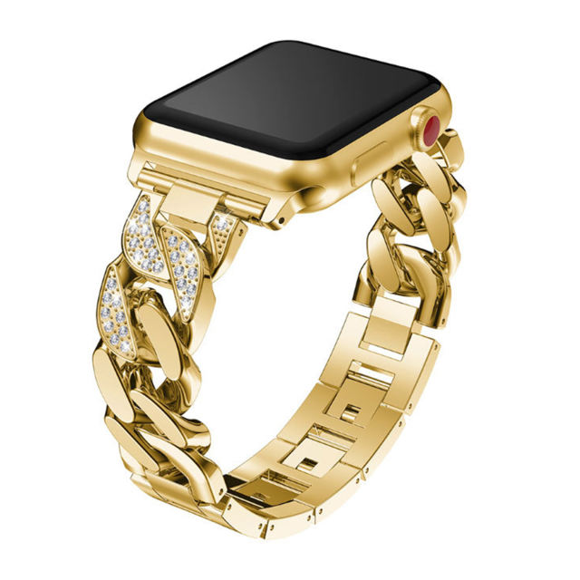 Mykonos Bangle-Gold-Apple Watch Band