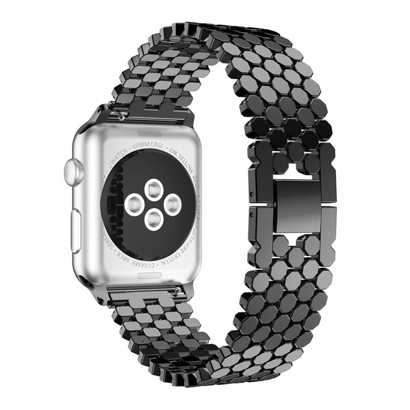 Monaco Bangle-Black-Apple Watch Band