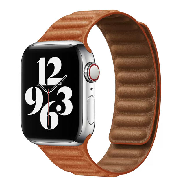 Magnetic Clasp-Golden Brown-Apple Watch Band