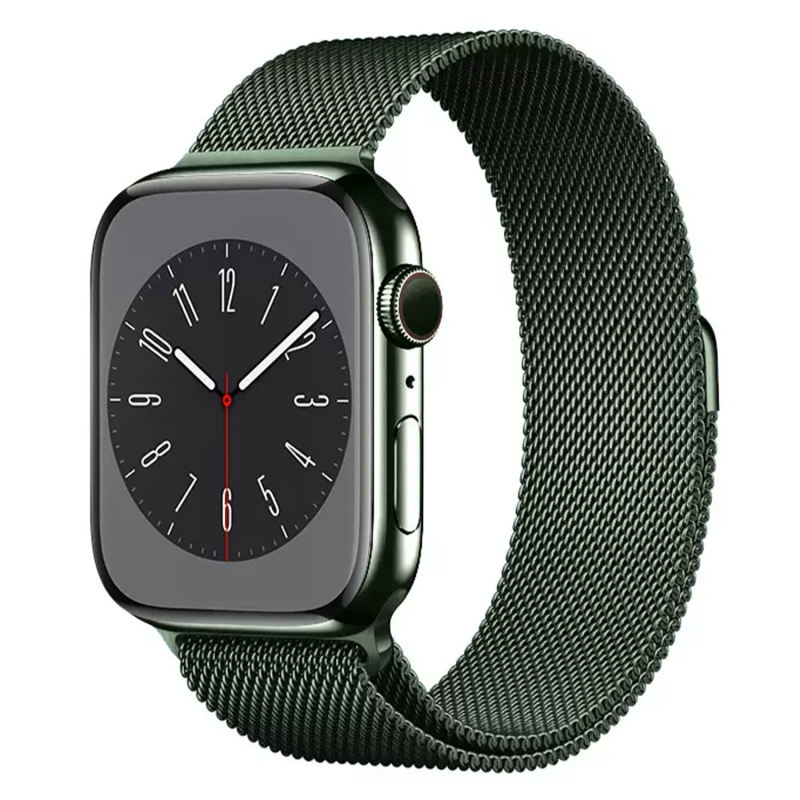 Milanese Mesh-Green-Apple Watch Band