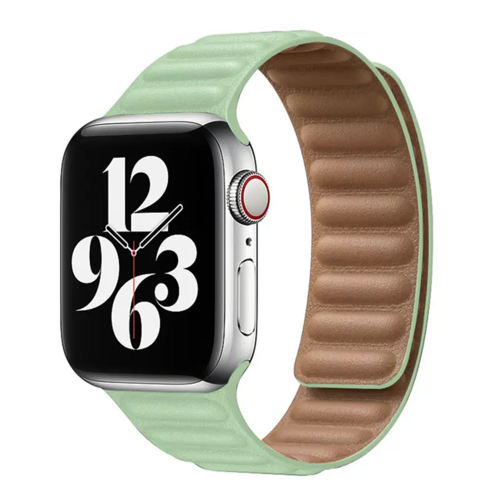 Magnetic Clasp-Pistachio-Apple Watch Band