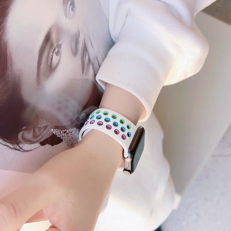 Silicone Sport-Pride-Apple Watch Band