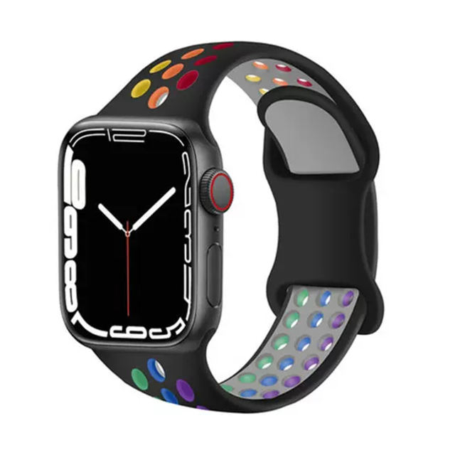 Silicone Sport-Black/Pride-Apple Watch Band