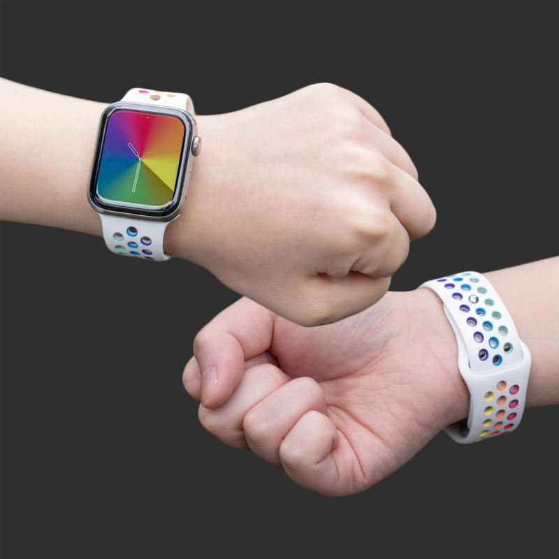 Silicone Sport-Pride-Apple Watch Band