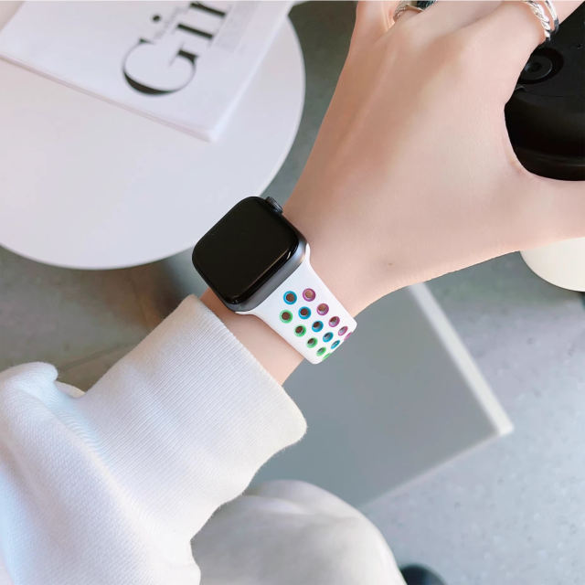 Silicone Sport-Pride-Apple Watch Band