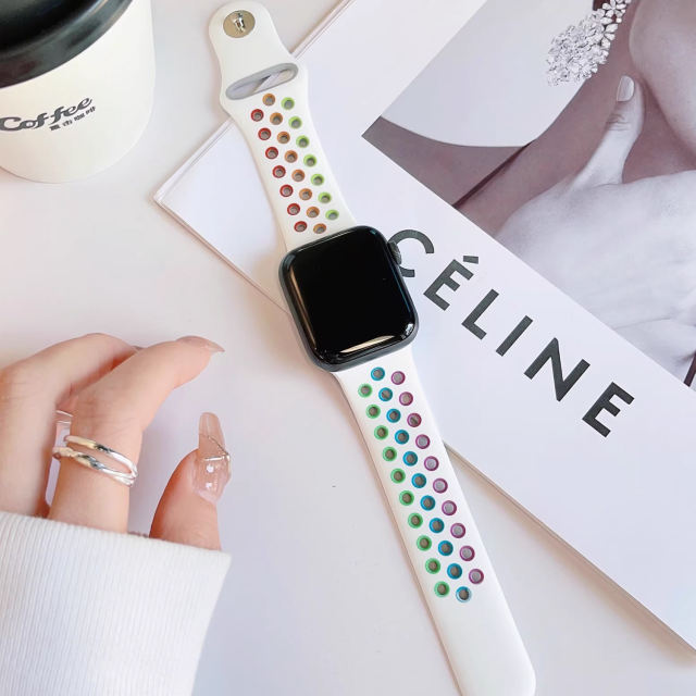 Silicone Sport-Pride-Apple Watch Band