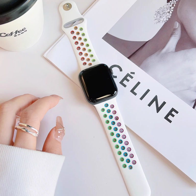 Silicone Sport-Pride-Apple Watch Band