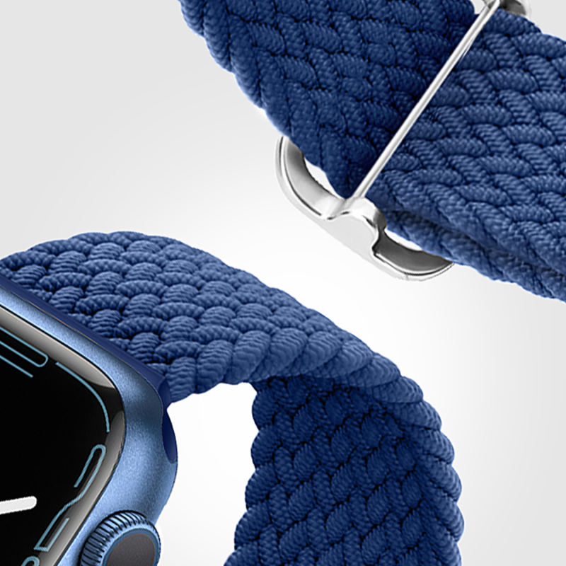 Waikiki Woven Loop-Atlantic Blue-Apple Watch Band