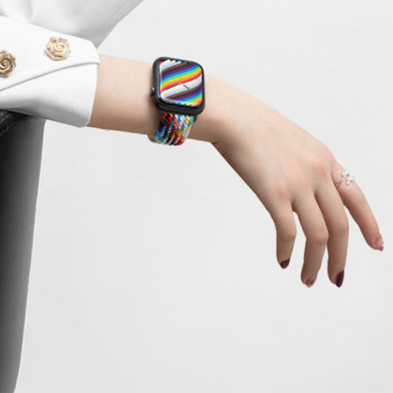 Waikiki Woven Loop-Pride-Apple Watch Band