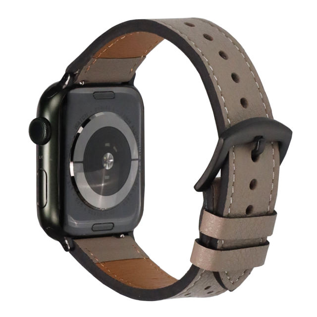 Enduro Leather-Slate-Apple Watch Band