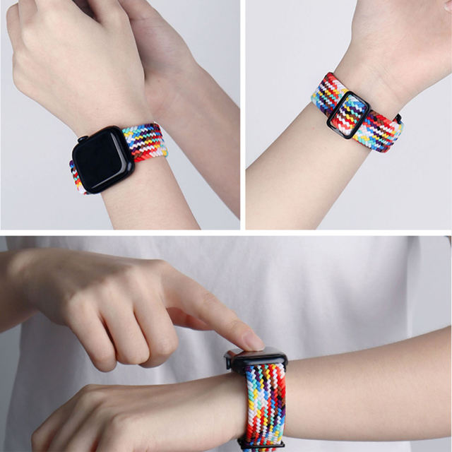 Waikiki Woven Loop-Pride-Apple Watch Band