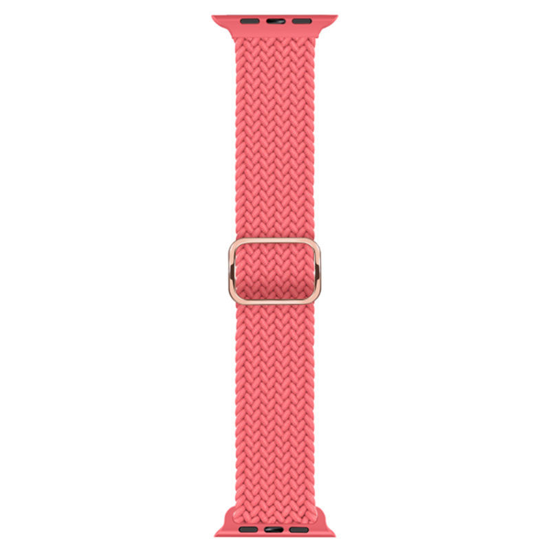 Waikiki Woven Loop-Pink Punch-Apple Watch Band